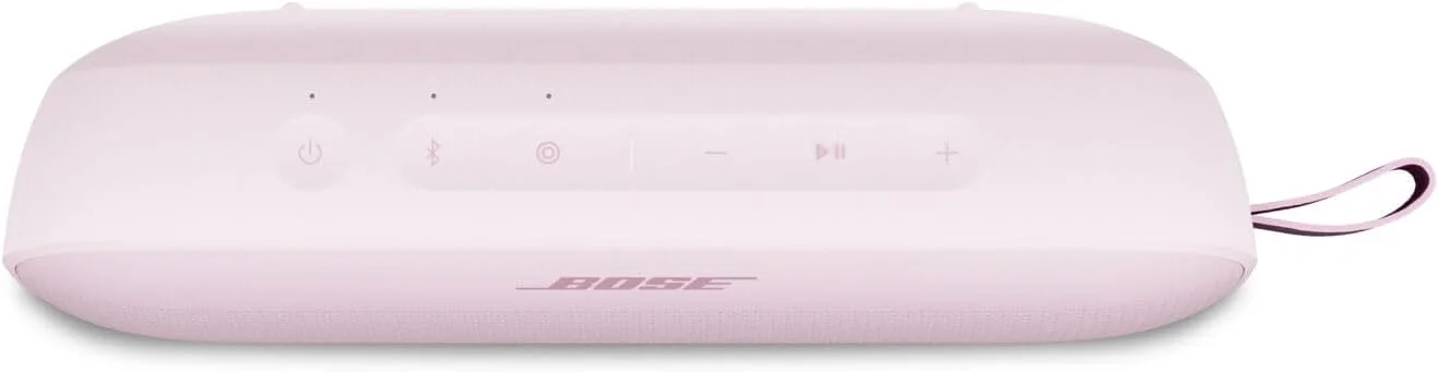 اسپیکر بلوتوثی قابل حمل Bose SoundLink Flex (نسل دوم)، اسپیکر قابل حمل فضای باز با صدای Hi-Fi، عمر باتری تا 12 ساعت، ضد آب و ضد گرد و غبار، صورتی گلبرگ اسپیکر بلوتوثی قابل حمل Bose SoundLink Flex (نسل دوم)، اسپیکر قابل حمل فضای باز با صدای Hi-Fi، عمر باتری تا 12 ساعت، ضد آب و ضد گرد و غبار، صورتی گلبرگ