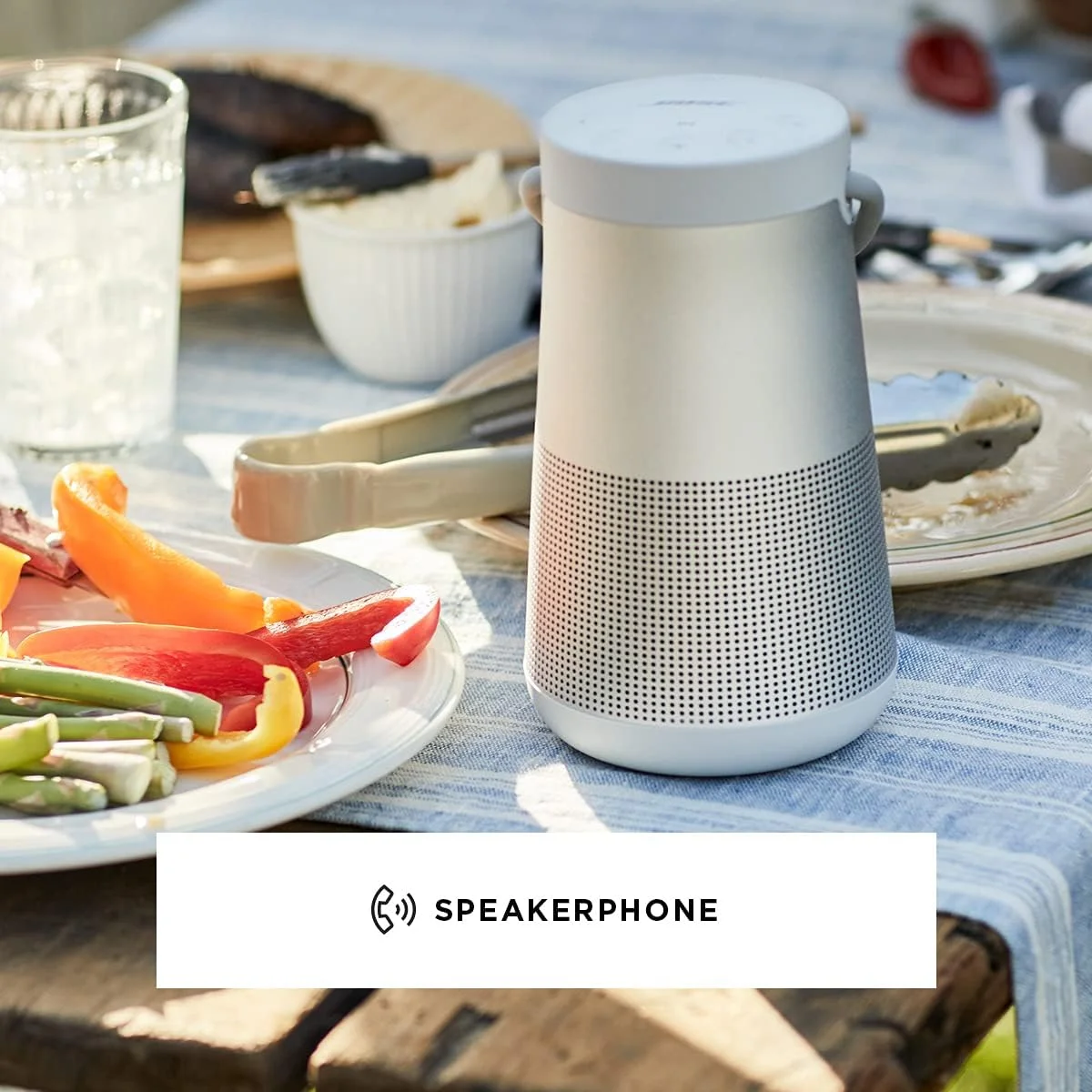 اسپیکر بلوتوثی Bose Soundlink Revolve Plus II - نقره ای لوکس، USB اسپیکر بلوتوثی Bose Soundlink Revolve Plus II - نقره ای لوکس، USB