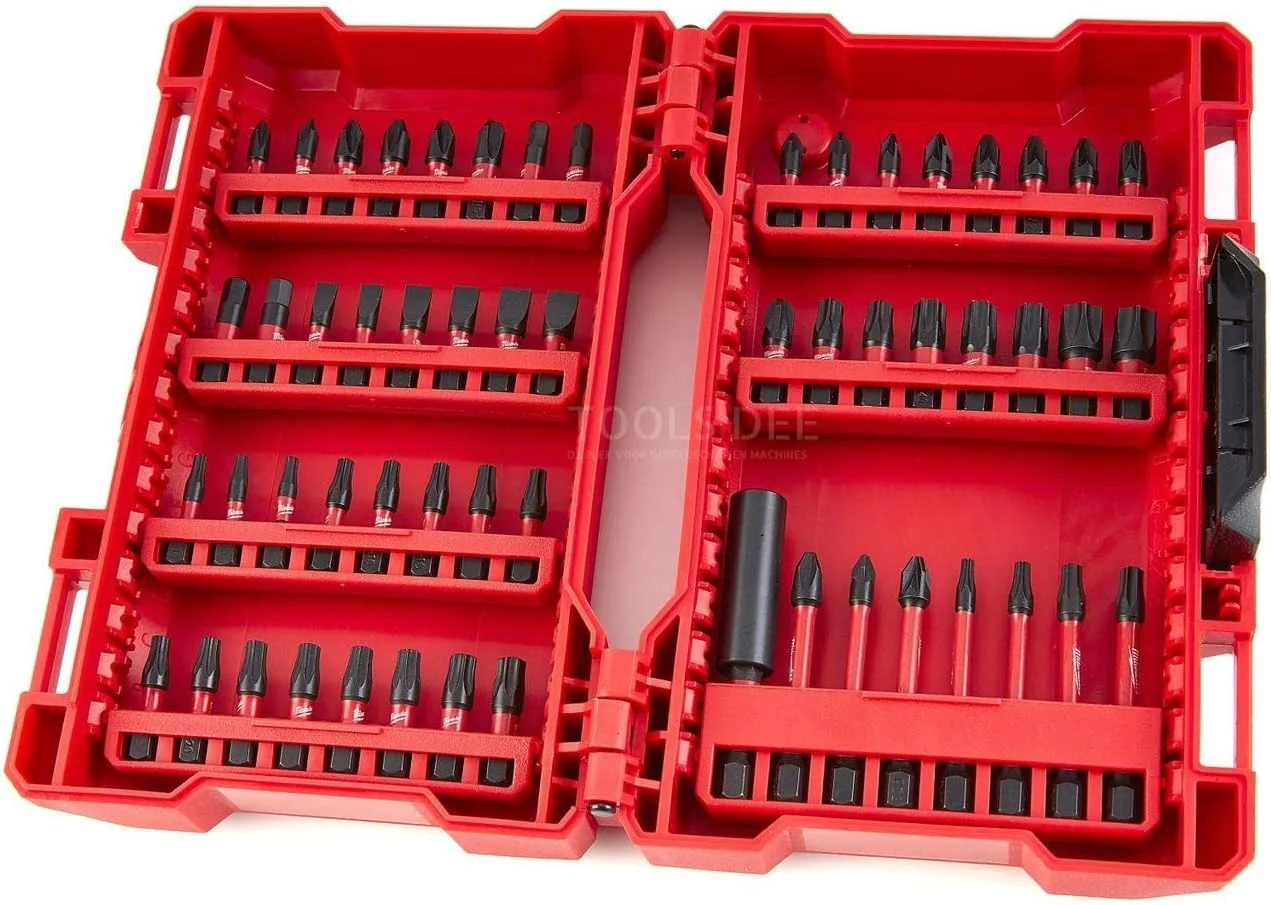 مجموعه مته و سری پیچ گوشتی ударwave میلواکی مدل 4932430907 - قرمز (56 قطعه) مجموعه مته و سری پیچ گوشتی ударwave میلواکی مدل 4932430907 - قرمز (56 قطعه)