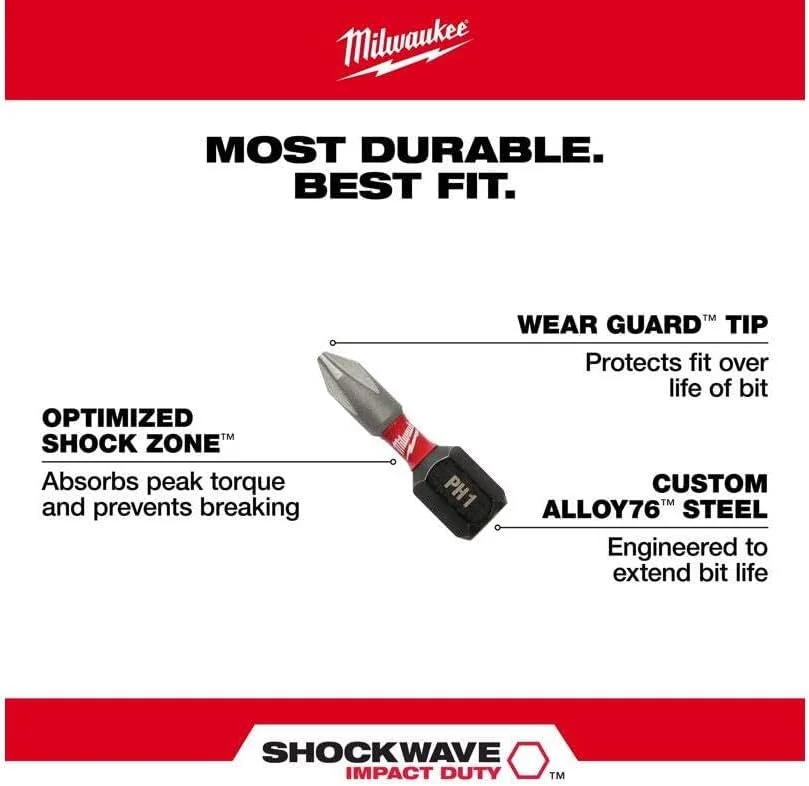 مجموعه 9 عددی سری پیچ گوشتی ضربه ای Milwaukee Electric Tool 48-32-4616 مجموعه 9 عددی سری پیچ گوشتی ضربه ای Milwaukee Electric Tool 48-32-4616