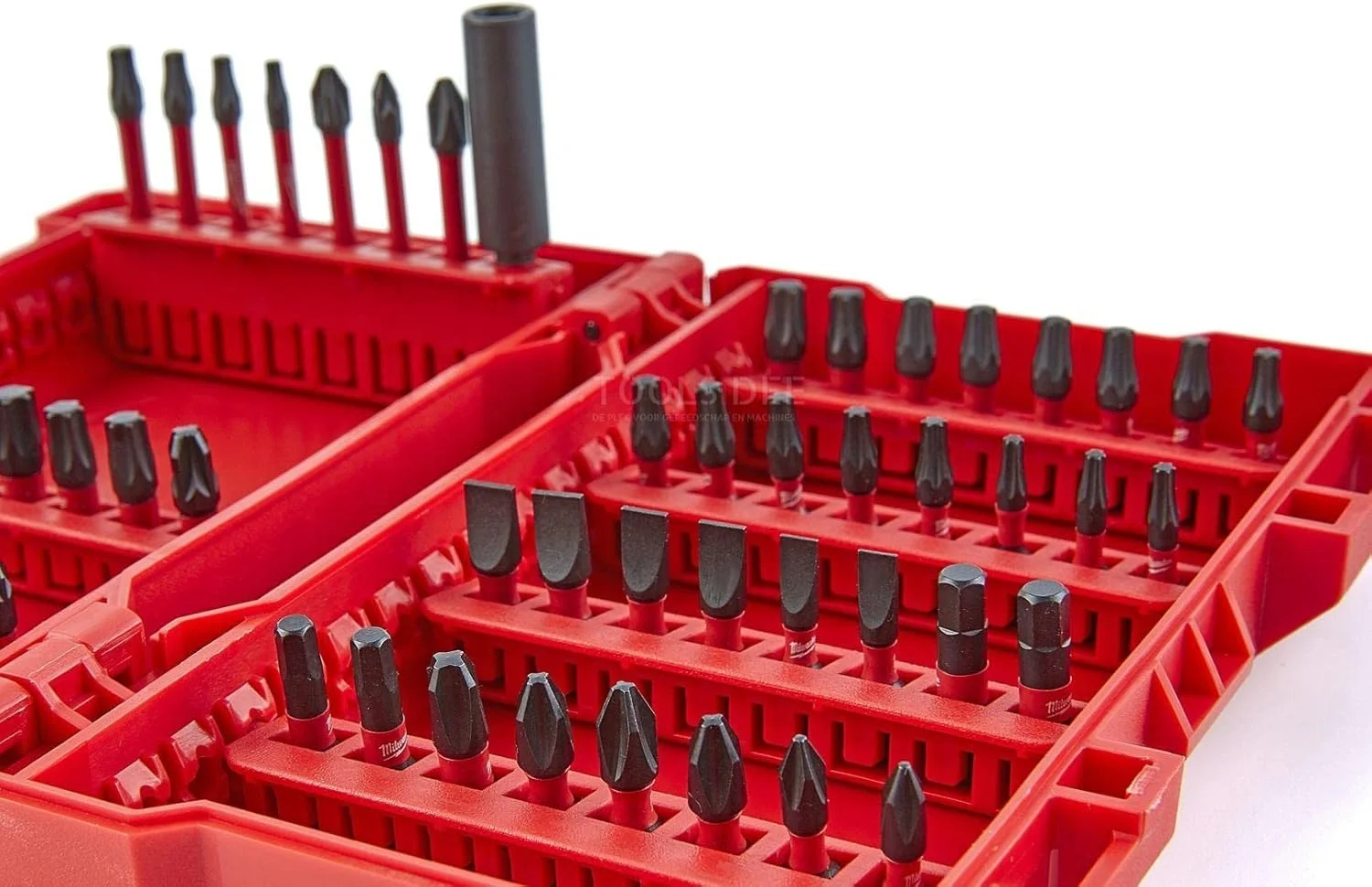 مجموعه مته و سری پیچ گوشتی ударwave میلواکی مدل 4932430907 - قرمز (56 قطعه) مجموعه مته و سری پیچ گوشتی ударwave میلواکی مدل 4932430907 - قرمز (56 قطعه)