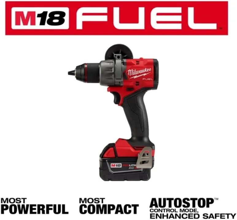 کیت دریل/پیچ گوشتی ½ اینچی M18 FUEL میلواکی
