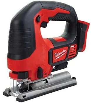 اره عمود بر دسته بالایی شارژی میلواکی مدل M18BJS-0، اره برقی سنگین وظیفه 18 ولت (فقط بدنه)