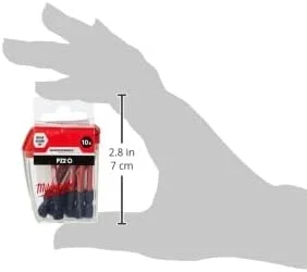 بیت های پیچ گوشتی میلواکی Shockwave PZ2 50mm بسته 10 عددی 4932472050 بیت های پیچ گوشتی میلواکی Shockwave PZ2 50mm بسته 10 عددی 4932472050