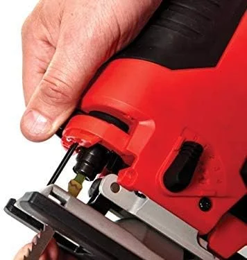 اره عمود بر دسته بالایی شارژی میلواکی مدل M18BJS-0، اره برقی سنگین وظیفه 18 ولت (فقط بدنه)