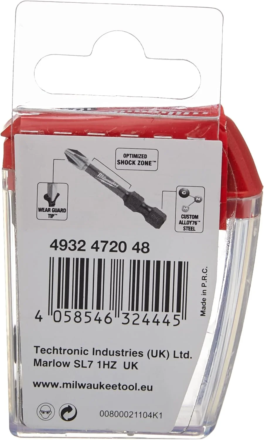 بسته 10 عددی نوک پیچ گوشتی 50 میلی متری PH2 میلواکی Shockwave، 4932472048، قرمز بسته 10 عددی نوک پیچ گوشتی 50 میلی متری PH2 میلواکی Shockwave، 4932472048، قرمز