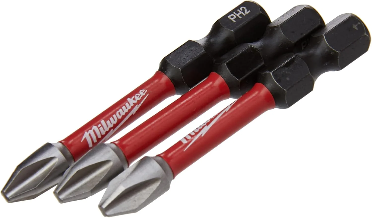 بسته 10 عددی نوک پیچ گوشتی 50 میلی متری PH2 میلواکی Shockwave، 4932472048، قرمز بسته 10 عددی نوک پیچ گوشتی 50 میلی متری PH2 میلواکی Shockwave، 4932472048، قرمز