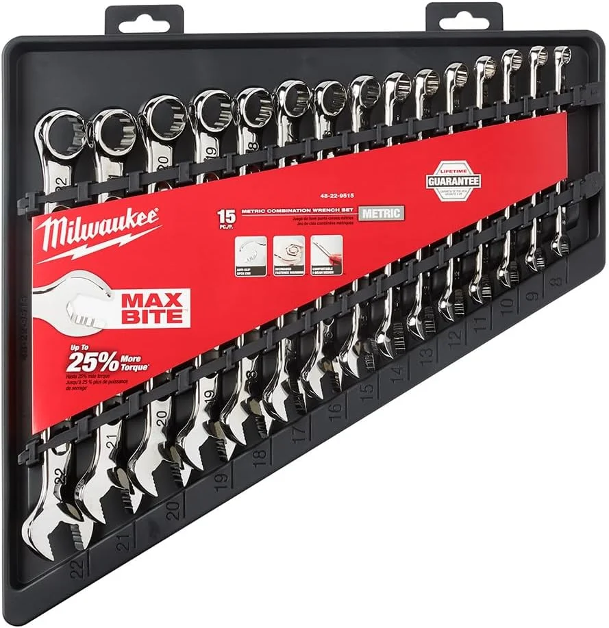 مجموعه آچار ترکیبی متریک میلواکی مدل MLW48-22-9515 مجموعه آچار ترکیبی متریک میلواکی مدل MLW48-22-9515