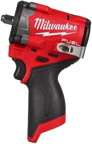 آچار بکس ضربه ای Milwaukee M12 FUEL Stubby با درایو 3/8 اینچ (فقط ابزار)