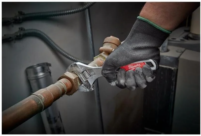 آچار فرانسه دهانه عریض میلواکی 200 میلی متر (8 اینچ)