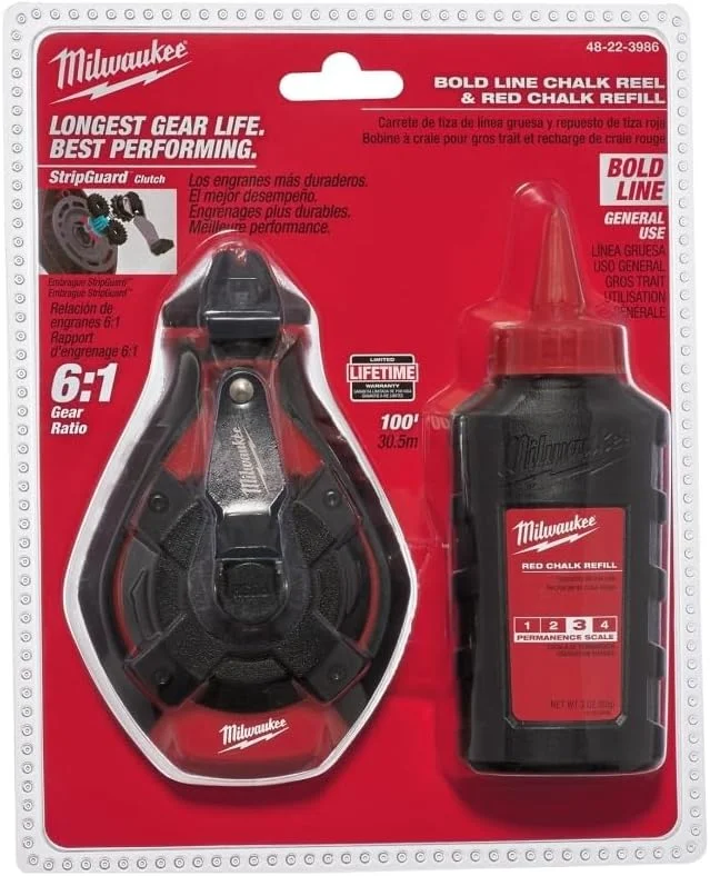 ابزار خط کشی گچی ضخیم میلواکی مدل 48-22-3986