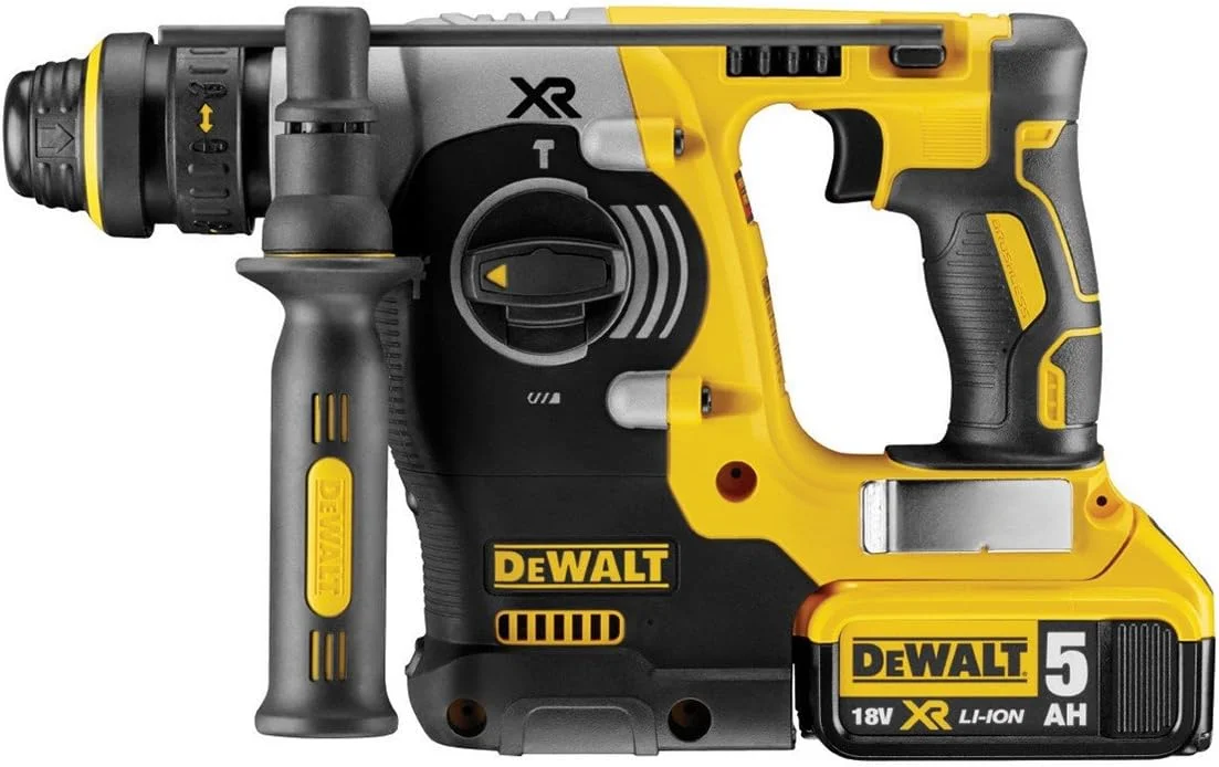 چکش تخریب بتن SDS-Plus براشلس 18 ولت Dewalt، زرد/مشکی، مدل Dch273P2-Gb چکش تخریب بتن SDS-Plus براشلس 18 ولت Dewalt، زرد/مشکی، مدل Dch273P2-Gb