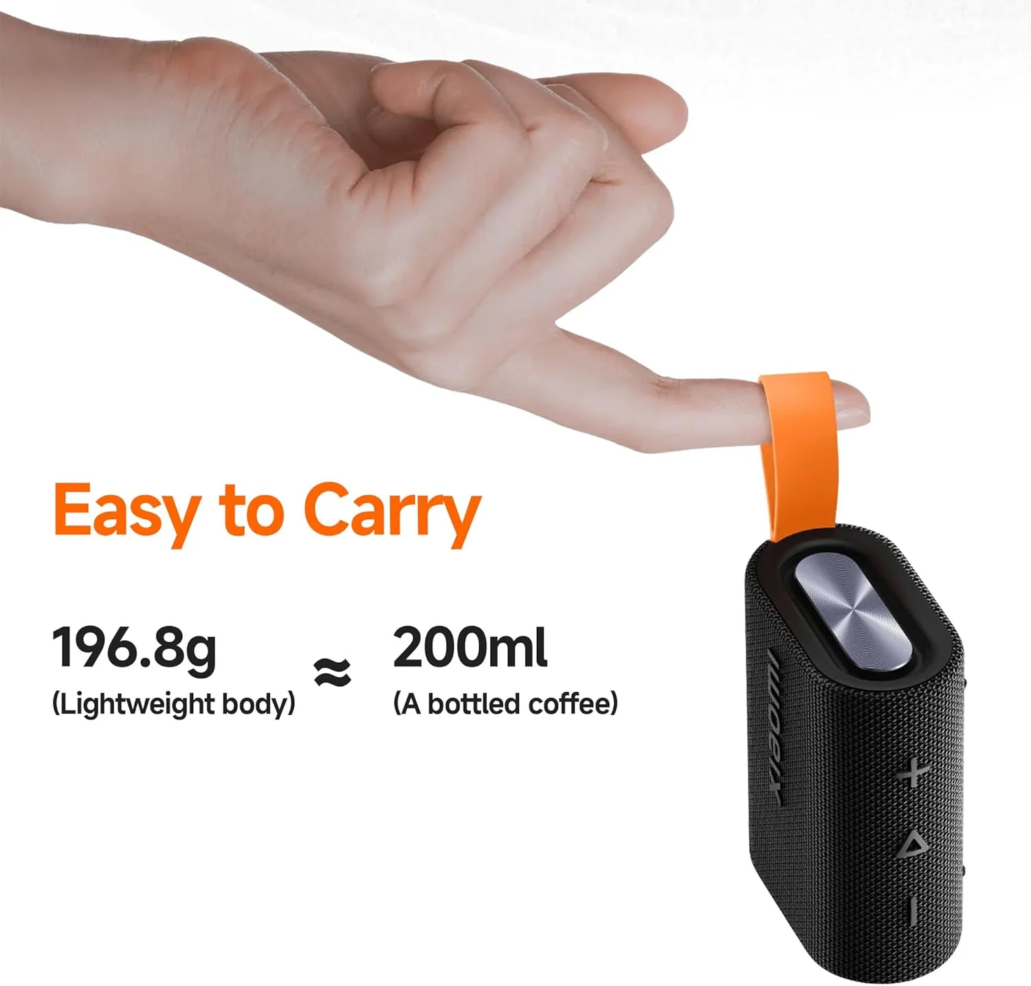 اسپیکر بلوتوثی قابل حمل شیائومی 5 وات مشکی اسپیکر بلوتوثی قابل حمل شیائومی 5 وات مشکی