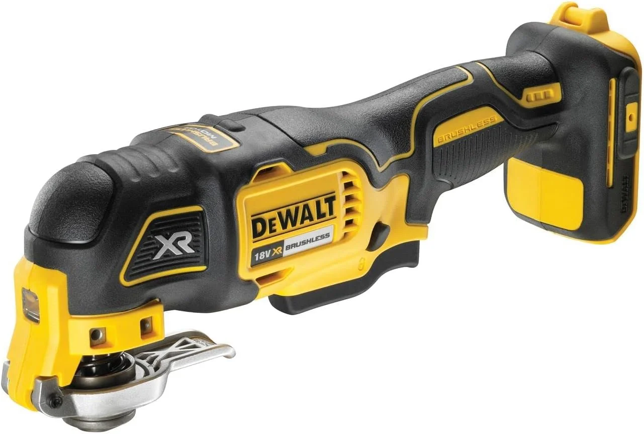 ابزار چندکاره نوسانی شارژی 18 ولت DEWALT DCS355N-XJ، موتور براشلس، سایز بزرگ