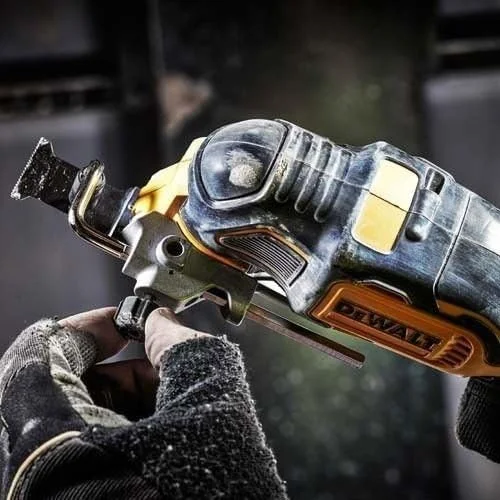 ابزار چندکاره نوسانی شارژی 18 ولت DEWALT DCS355N-XJ، موتور براشلس، سایز بزرگ ابزار چندکاره نوسانی شارژی 18 ولت DEWALT DCS355N-XJ، موتور براشلس، سایز بزرگ