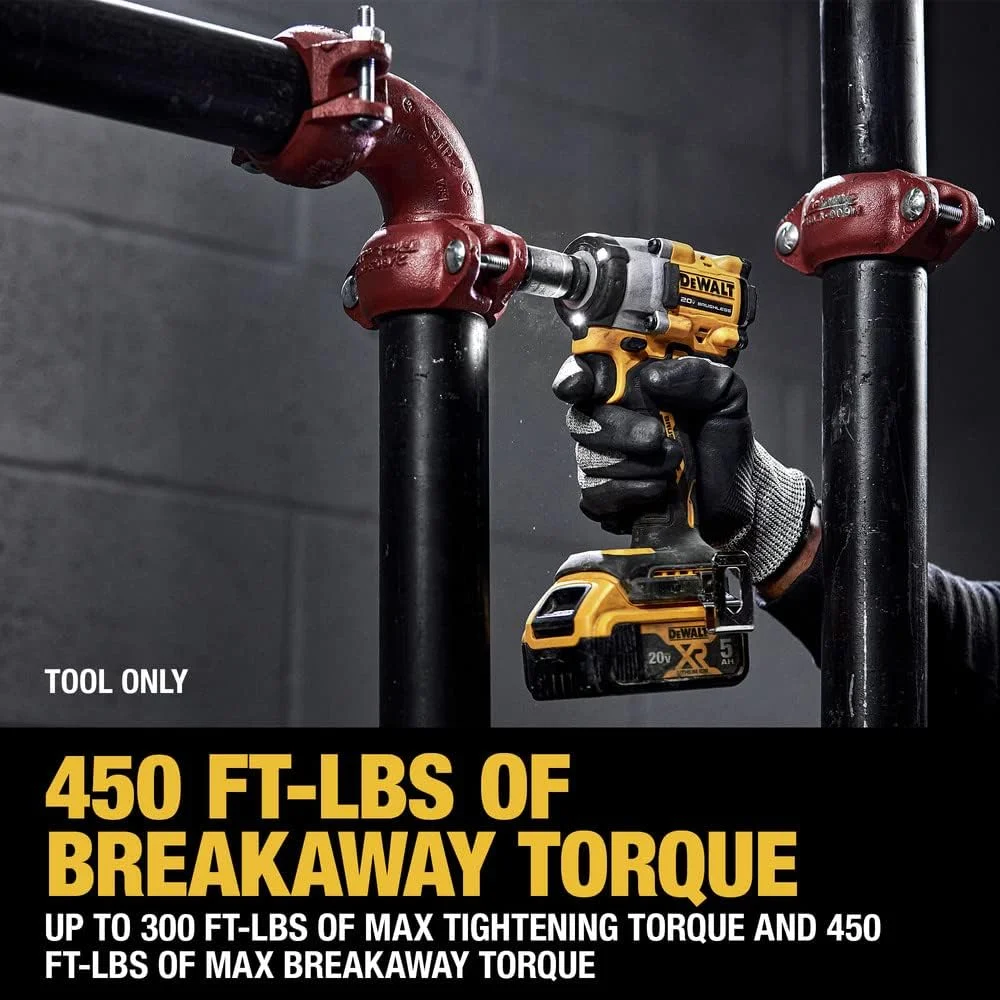 آچار ضربه ای بی سیم 3/8 اینچی Dewalt DCF923B ATOMIC 20V MAX Brushless Lithium-Ion با رینگ خوکی (فقط ابزار) آچار ضربه ای بی سیم 3/8 اینچی Dewalt DCF923B ATOMIC 20V MAX Brushless Lithium-Ion با رینگ خوکی (فقط ابزار)