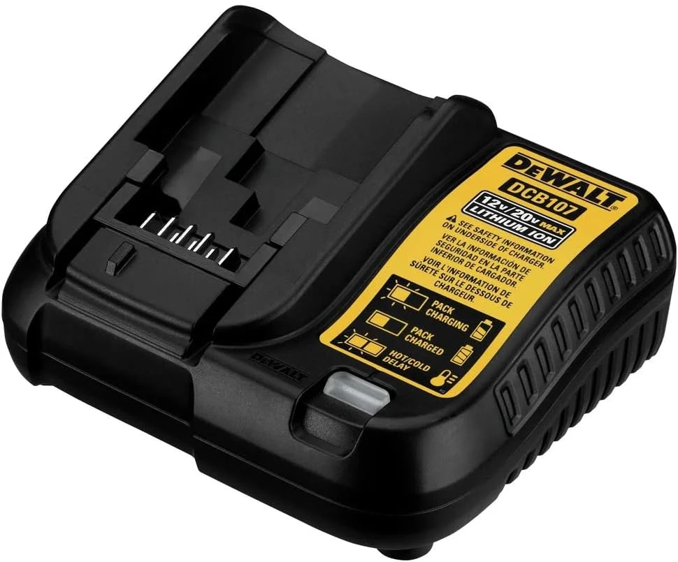 دریل پیچ گوشتی ضربه ای 20 ولت مکس DEWALT، 1/4 اینچ، بی سیم، به همراه باتری و شارژر (DCF787E1) دریل پیچ گوشتی ضربه ای 20 ولت مکس DEWALT، 1/4 اینچ، بی سیم، به همراه باتری و شارژر (DCF787E1)