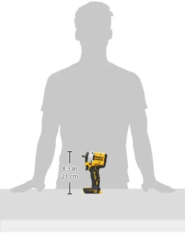 آچار ضربه ای جمع و جور 1/2 اینچی Dewalt DCF922N-XJ 18V XR Brushless با پین نگهدارنده - فقط بدنه آچار ضربه ای جمع و جور 1/2 اینچی Dewalt DCF922N-XJ 18V XR Brushless با پین نگهدارنده - فقط بدنه