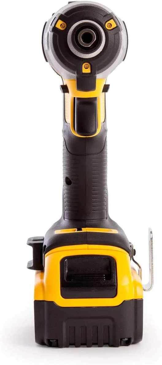 دریل پیچ گوشتی ضربه ای براشلس لیتیوم-یونی DEWALT XR، 18 ولت، زرد/مشکی - DCF887M1-GB دریل پیچ گوشتی ضربه ای براشلس لیتیوم-یونی DEWALT XR، 18 ولت، زرد/مشکی - DCF887M1-GB