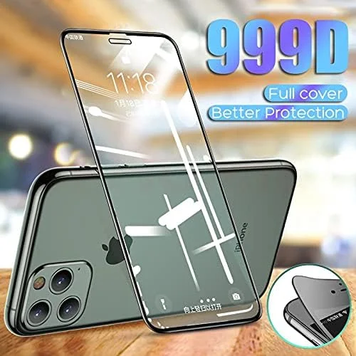 محافظ صفحه نمایش گوشی - شیشه حرارت دیده منحنی پوشش کامل برای آیفون X XS Max XR محافظ صفحه نمایش شیشه ای برای آیفون 7 8 6 6s Plus 11 Pro Film (برای آیفون 11 سفید) محافظ صفحه نمایش گوشی - شیشه حرارت دیده منحنی پوشش کامل برای آیفون X XS Max XR محافظ صفحه نمایش شیشه ای برای آیفون 7 8 6 6s Plus 11 Pro Film (برای آیفون 11 سفید)