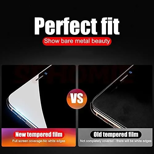 محافظ صفحه نمایش گوشی - شیشه حرارت دیده منحنی پوشش کامل برای آیفون X XS Max XR محافظ صفحه نمایش شیشه ای برای آیفون 7 8 6 6s Plus 11 Pro Film (برای آیفون 11 سفید) محافظ صفحه نمایش گوشی - شیشه حرارت دیده منحنی پوشش کامل برای آیفون X XS Max XR محافظ صفحه نمایش شیشه ای برای آیفون 7 8 6 6s Plus 11 Pro Film (برای آیفون 11 سفید)