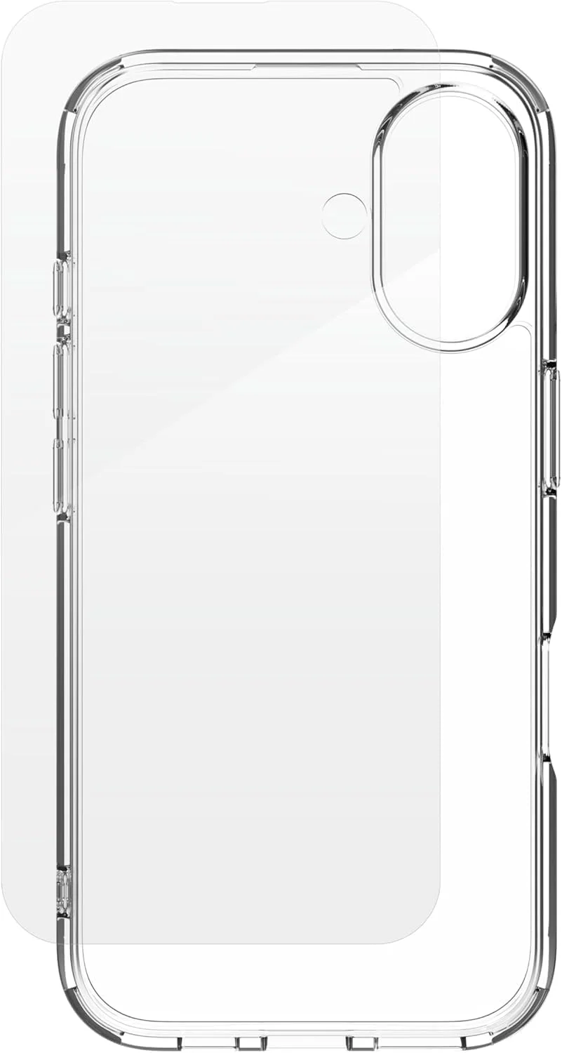محافظ صفحه نمایش شیشه ای ZAGG InvisibleShield Glass Elite 360 به همراه قاب گوشی برای آیفون 16 (6.1 اینچ) - ضد خش، ضد لک، ضد ضربه، نصب آسان (شفاف) محافظ صفحه نمایش شیشه ای ZAGG InvisibleShield Glass Elite 360 به همراه قاب گوشی برای آیفون 16 (6.1 اینچ) - ضد خش، ضد لک، ضد ضربه، نصب آسان (شفاف)