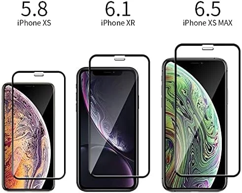 محافظ صفحه نمایش گوشی - شیشه حرارت دیده پوشش کامل ضد انفجار برای آیفون XS Max XR X فیلم محافظ صفحه نمایش برای آیفون 6 6s 7 8 Plus 5 5S 5C SE (برای آیفون 7 8 پلاس مشکی) محافظ صفحه نمایش گوشی - شیشه حرارت دیده پوشش کامل ضد انفجار برای آیفون XS Max XR X فیلم محافظ صفحه نمایش برای آیفون 6 6s 7 8 Plus 5 5S 5C SE (برای آیفون 7 8 پلاس مشکی)