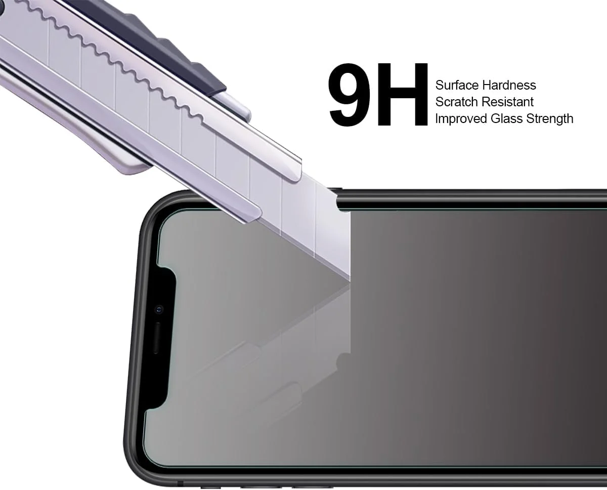 محافظ صفحه نمایش شیشه ای حرارت دیده سوپرشیلدز (3 عددی) برای اپل آیفون XR (6.1 اینچ)، ضد خش، بدون حباب محافظ صفحه نمایش شیشه ای حرارت دیده سوپرشیلدز (3 عددی) برای اپل آیفون XR (6.1 اینچ)، ضد خش، بدون حباب