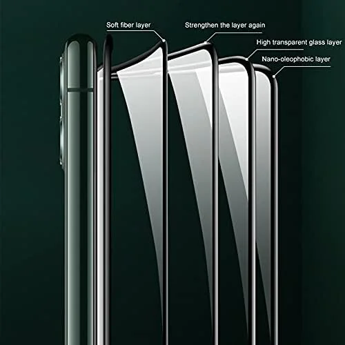 محافظ صفحه نمایش گوشی - 3 عدد شیشه حرارت دیده با پوشش کامل برای آیفون 11 پرو مکس 11Pro 11 محافظ صفحه نمایش برای آیفون XS Max XR XS X فیلم محافظ شیشه ای (برای آیفون 11 پرو مکس 1 عدد) محافظ صفحه نمایش گوشی - 3 عدد شیشه حرارت دیده با پوشش کامل برای آیفون 11 پرو مکس 11Pro 11 محافظ صفحه نمایش برای آیفون XS Max XR XS X فیلم محافظ شیشه ای (برای آیفون 11 پرو مکس 1 عدد)