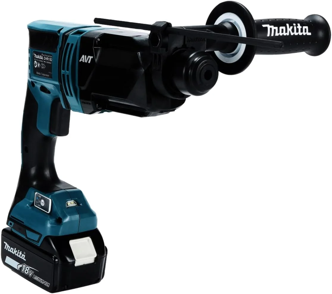 چکش تخریب شارژی 18 میلی‌متری SDS-Plus ماکیتا مدل DHR182ZJ 18V Li-ion LXT Brushless عرضه شده در جعبه ماک‌پک (بدون باتری و شارژر)