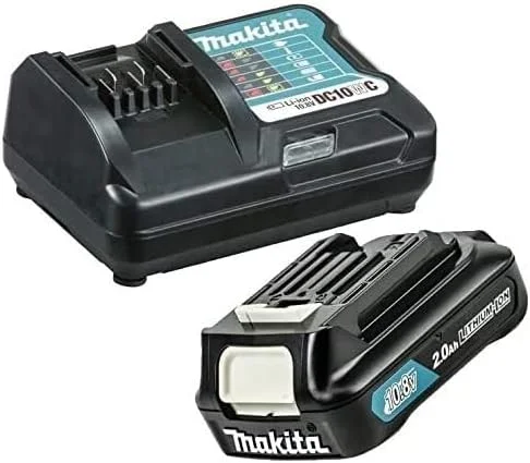 ست دریل چکشی شارژی و جاروبرقی ماکیتا مدل CLX214SAX1 12V MAX LITHIUM-ION