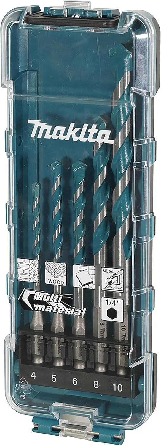 مجموعه مته 5 عددی TCT ماکیتا مدل E-16732