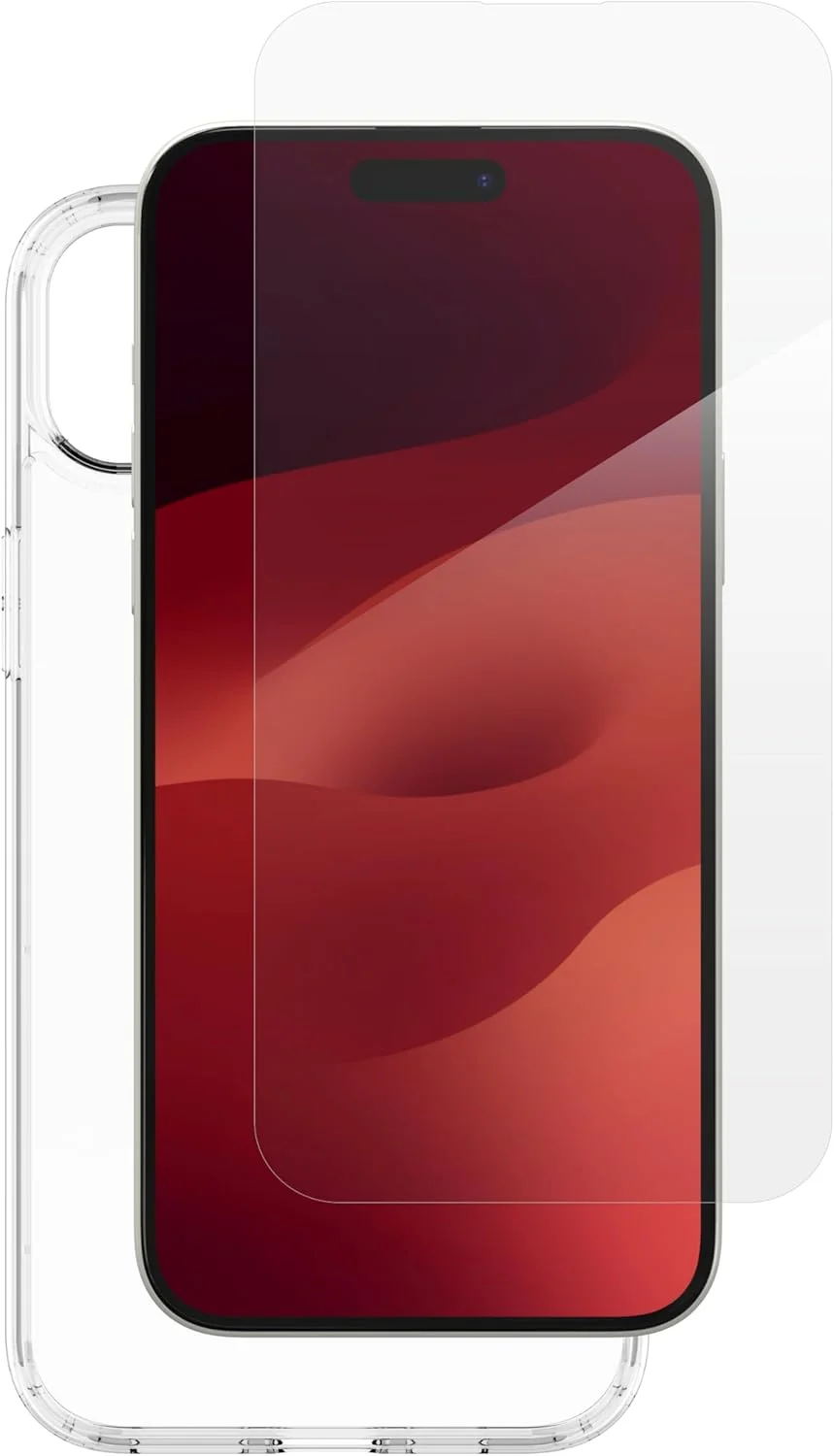 محافظ صفحه نمایش شیشه ای ZAGG InvisibleShield Glass Elite 360 سازگار با Apple iPhone 15 Plus، ضد لک، پوشش کامل، ضد خش، لبه های تقویت شده، نصب آسان محافظ صفحه نمایش شیشه ای ZAGG InvisibleShield Glass Elite 360 سازگار با Apple iPhone 15 Plus، ضد لک، پوشش کامل، ضد خش، لبه های تقویت شده، نصب آسان