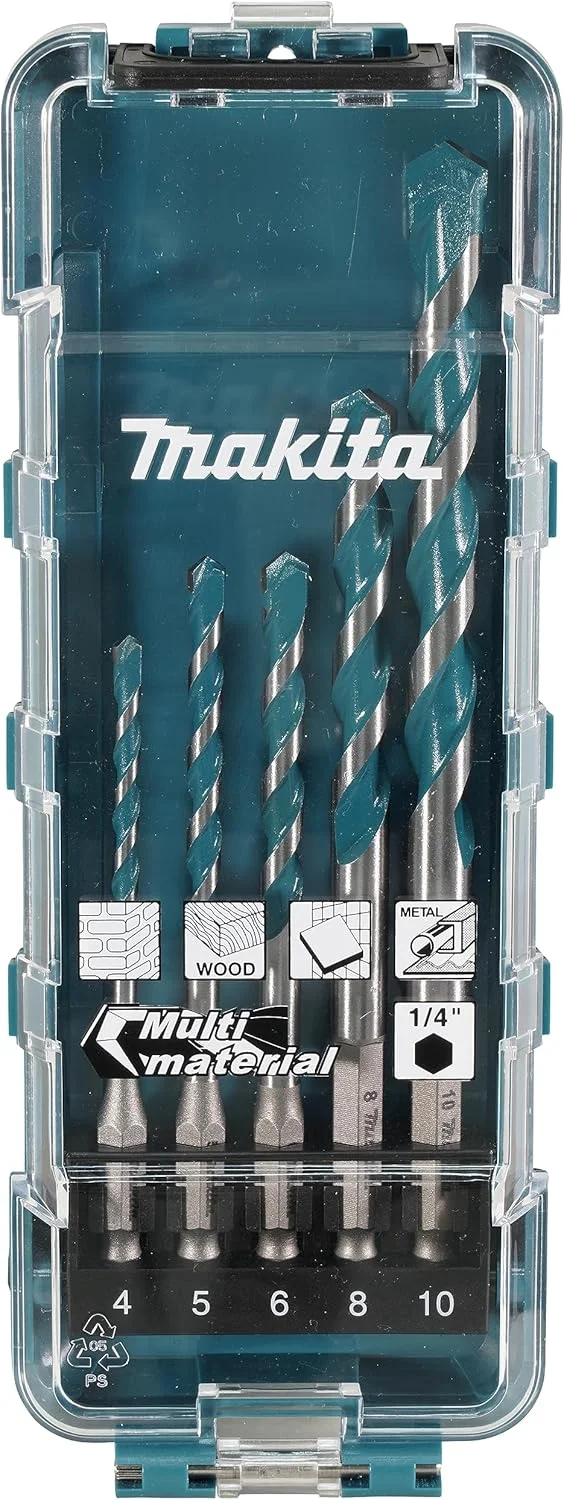 مجموعه مته 5 عددی TCT ماکیتا مدل E-16732