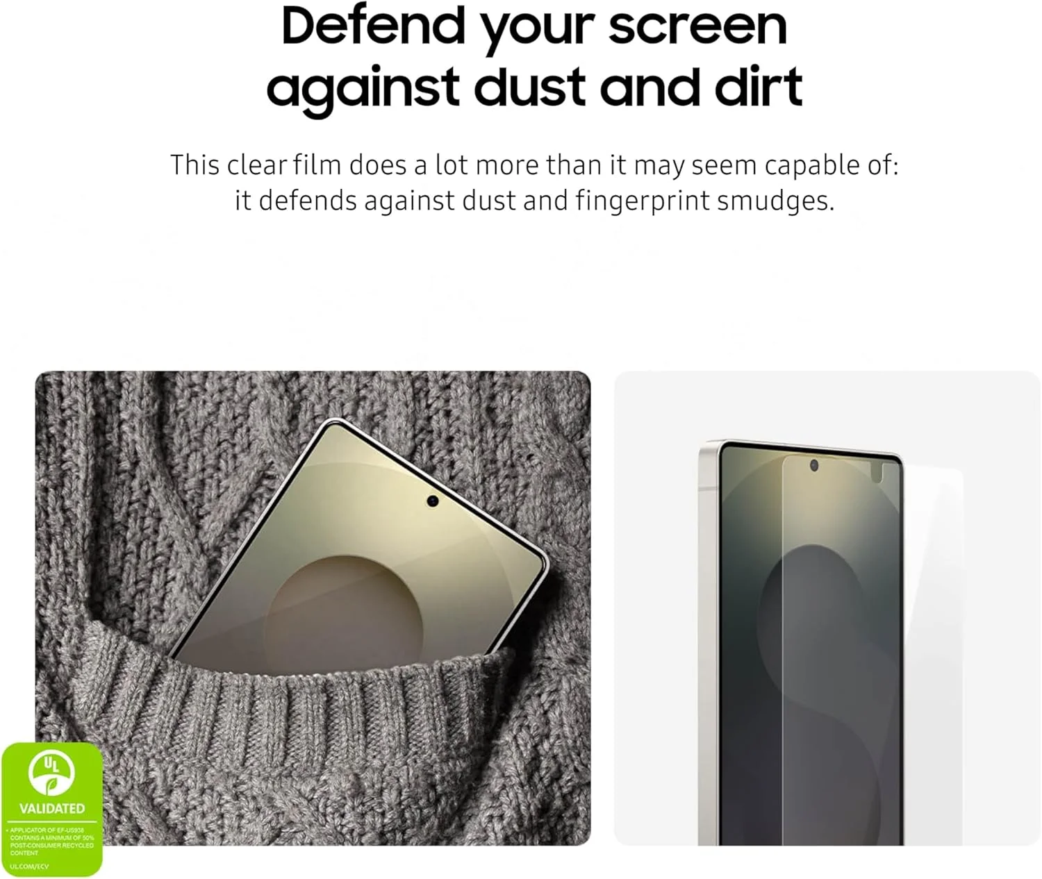 محافظ صفحه نمایش ضد انعکاس گوشی سامسونگ گلکسی S25 Ultra، افزایش دید، محافظت در برابر گرد و غبار و اثر انگشت، ضد خش، نسخه ایالات متحده، EF-US938CTEGUS محافظ صفحه نمایش ضد انعکاس گوشی سامسونگ گلکسی S25 Ultra، افزایش دید، محافظت در برابر گرد و غبار و اثر انگشت، ضد خش، نسخه ایالات متحده، EF-US938CTEGUS