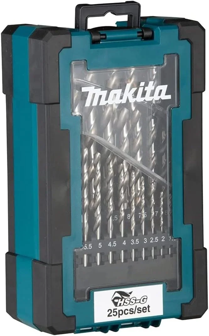 مجموعه مته HSS-G ماکیتا مدل D-67555، ۲۵ عددی مجموعه مته HSS-G ماکیتا مدل D-67555، ۲۵ عددی