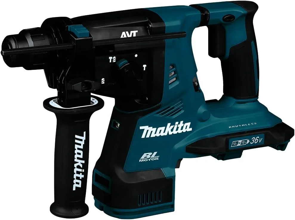 چکش تخریب شارژی SDS-plus 28 میلیمتری ماکیتا مدل DHR280ZJ، 18ولت + 18ولت، لیتیوم-یون، بدون سیم، براشلس، 2.8 ژول، بدون باتری و شارژر چکش تخریب شارژی SDS-plus 28 میلیمتری ماکیتا مدل DHR280ZJ، 18ولت + 18ولت، لیتیوم-یون، بدون سیم، براشلس، 2.8 ژول، بدون باتری و شارژر