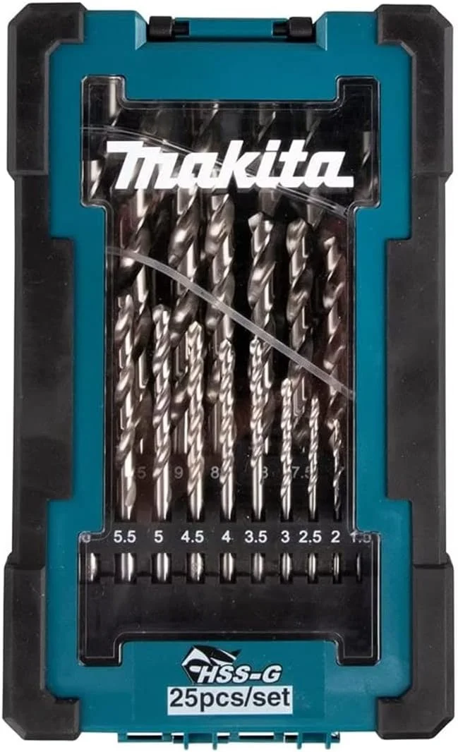 مجموعه مته HSS-G ماکیتا مدل D-67555، ۲۵ عددی