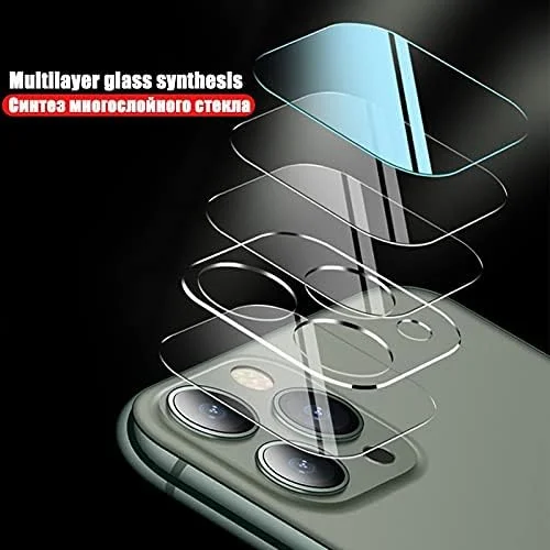 محافظ صفحه نمایش گوشی - محافظ شیشه ای دوربین برای آیفون SE 2020 11 Pro XS Max XR X پوشش کامل لنز محافظ صفحه نمایش برای 7 8 Plus شیشه حرارت دیده (برای آیفون 11 Pro 1 عدد) محافظ صفحه نمایش گوشی - محافظ شیشه ای دوربین برای آیفون SE 2020 11 Pro XS Max XR X پوشش کامل لنز محافظ صفحه نمایش برای 7 8 Plus شیشه حرارت دیده (برای آیفون 11 Pro 1 عدد)