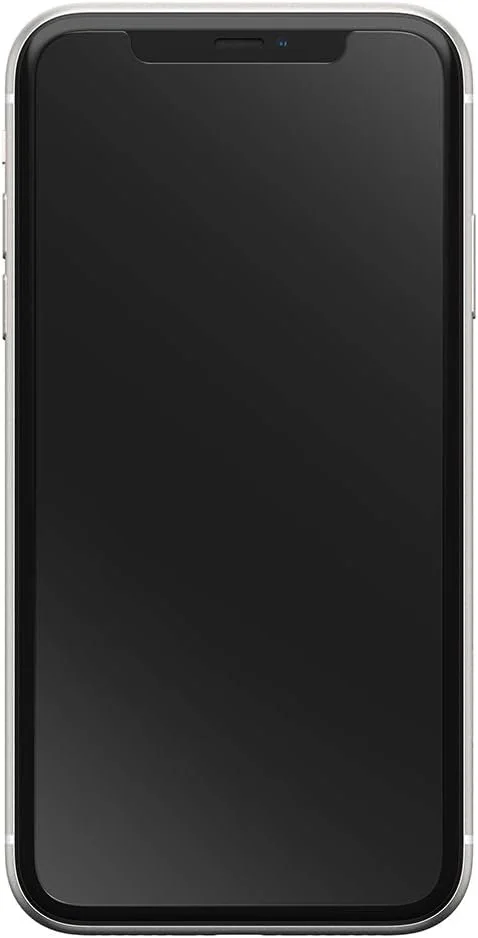 محافظ صفحه نمایش شیشه ای OtterBox Alpha Glass برای آیفون 11 / آیفون XR، شیشه حرارت دیده، محافظت دو برابر در برابر خش