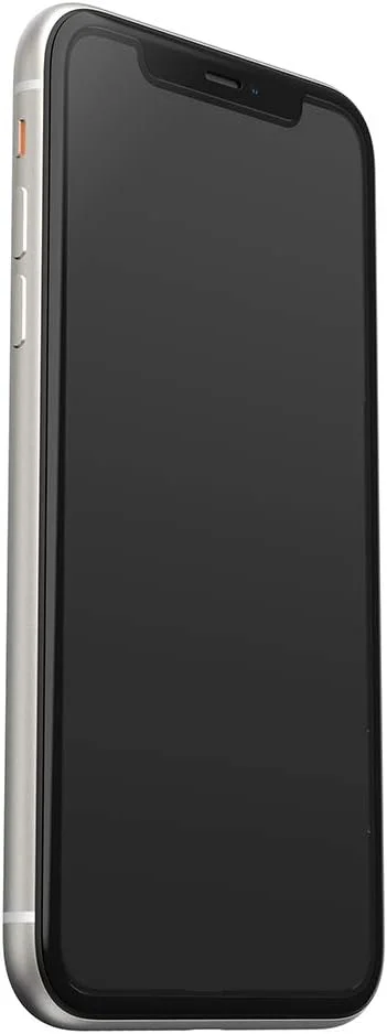 محافظ صفحه نمایش شیشه ای OtterBox Alpha Glass برای آیفون 11 / آیفون XR، شیشه حرارت دیده، محافظت دو برابر در برابر خش
