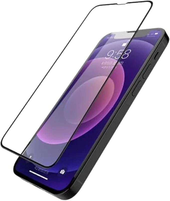 محافظ صفحه نمایش شیشه ای حرارت دیده پریمیوم فول کاور HD برای آیفون 13