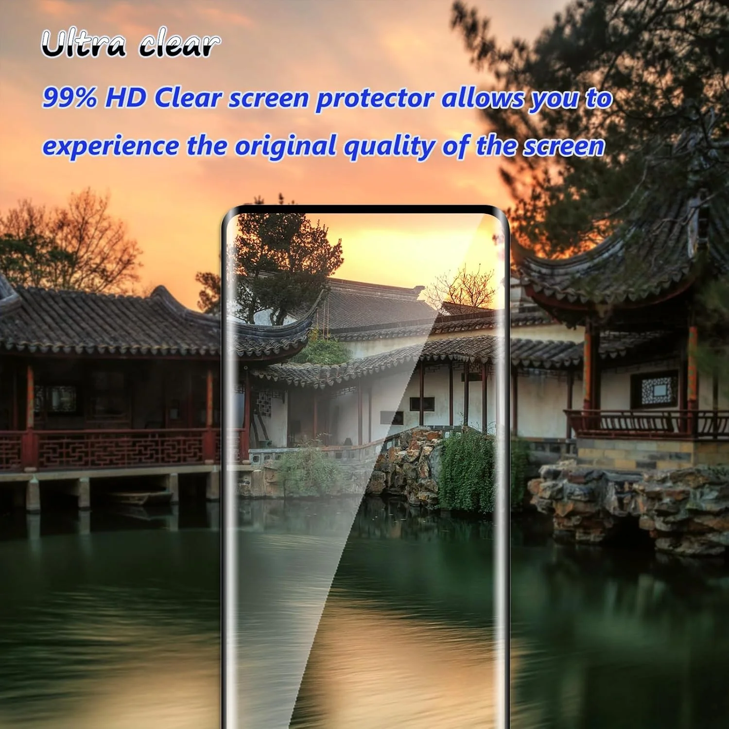 محافظ صفحه نمایش شیشه ای حرارت دیده Fyqzio [بسته 2+2 عددی] سازگار با OnePlus 12 و دوربین، بدون حباب، سختی 9H، ضد خش، منحنی سه بعدی، محافظ صفحه نمایش HD برای OnePlus 12