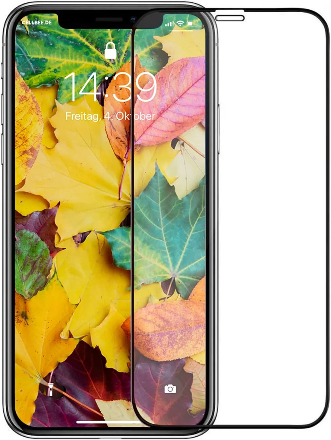 محافظ صفحه نمایش شیشه ای حرارت دیده سازگار با قاب گوشی آیفون 11 و آیفون XR 6.1 اینچی محافظ صفحه نمایش شیشه ای حرارت دیده سازگار با قاب گوشی آیفون 11 و آیفون XR 6.1 اینچی