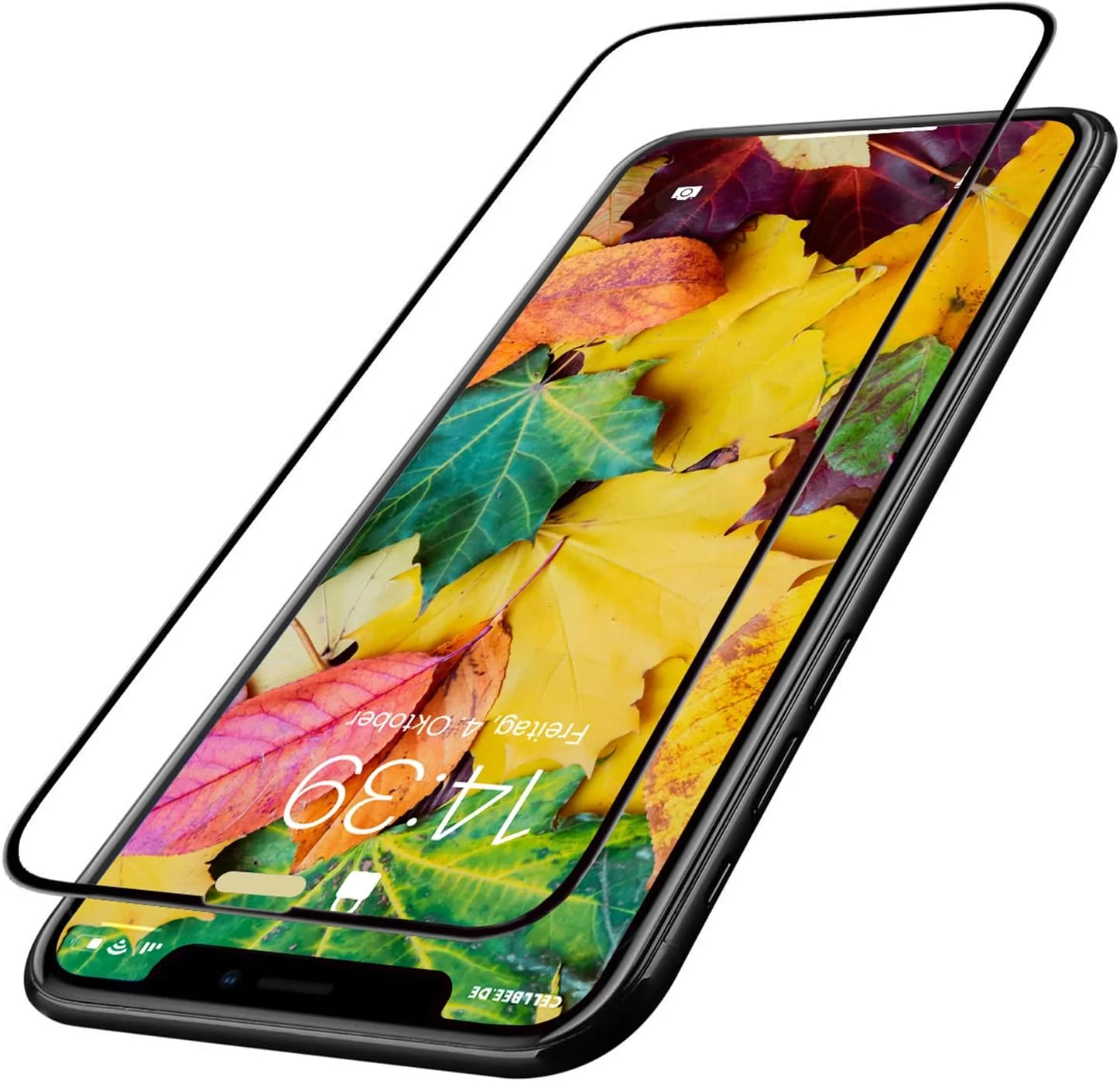 محافظ صفحه نمایش شیشه ای حرارت دیده سازگار با قاب گوشی آیفون 11 و آیفون XR 6.1 اینچی محافظ صفحه نمایش شیشه ای حرارت دیده سازگار با قاب گوشی آیفون 11 و آیفون XR 6.1 اینچی