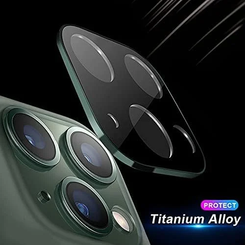 محافظ صفحه نمایش تلفن - پوشش شیشه ای محافظ دوربین لبه فلزی برای محافظ صفحه نمایش دوربین آیفون 11 پرو مکس، شیشه حرارت دیده لنز آیفون 11 پرو مکس (سبز برای آیفون 11 پرو) محافظ صفحه نمایش تلفن - پوشش شیشه ای محافظ دوربین لبه فلزی برای محافظ صفحه نمایش دوربین آیفون 11 پرو مکس، شیشه حرارت دیده لنز آیفون 11 پرو مکس (سبز برای آیفون 11 پرو)