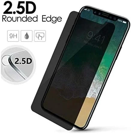 محافظ صفحه نمایش حریم خصوصی DOWIN (مشکی) شیشه حرارت دیده ضد جاسوسی، ضد خرد شدن، ضد خش، ضد اثر انگشت، بدون حباب برای آیفون XS 5.8 اینچ محافظ صفحه نمایش حریم خصوصی DOWIN (مشکی) شیشه حرارت دیده ضد جاسوسی، ضد خرد شدن، ضد خش، ضد اثر انگشت، بدون حباب برای آیفون XS 5.8 اینچ