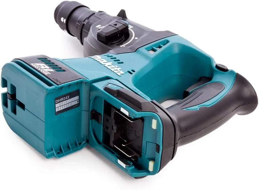 چکش تخریب SDS Plus براشلس 18 ولت Makita به همراه 1 عدد باتری BL1830B و کیف Makpac