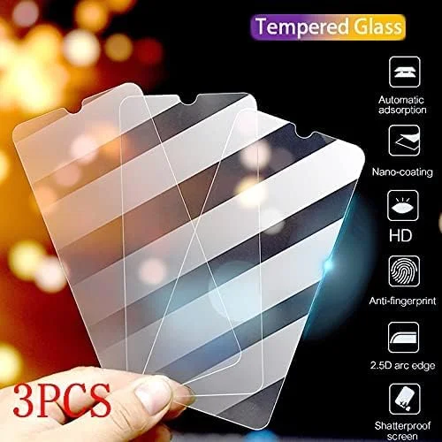 محافظ صفحه نمایش گوشی - شیشه پوشش کامل برای آیفون X XS Max XR شیشه حرارت دیده برای آیفون 7 8 6 6S Plus 2020 SE 11 Pro (برای آیفون XSmax 3 عدد)