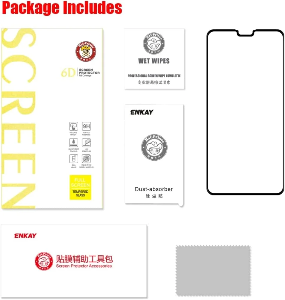 لوازم جانبی گوشی موبایل FunAdd برای Huawei Mate 30 ENKAY Hat-Prince 0.26mm 9H محافظ صفحه نمایش شیشه ای حرارت دیده منحنی 6D لوازم جانبی گوشی موبایل FunAdd برای Huawei Mate 30 ENKAY Hat-Prince 0.26mm 9H محافظ صفحه نمایش شیشه ای حرارت دیده منحنی 6D